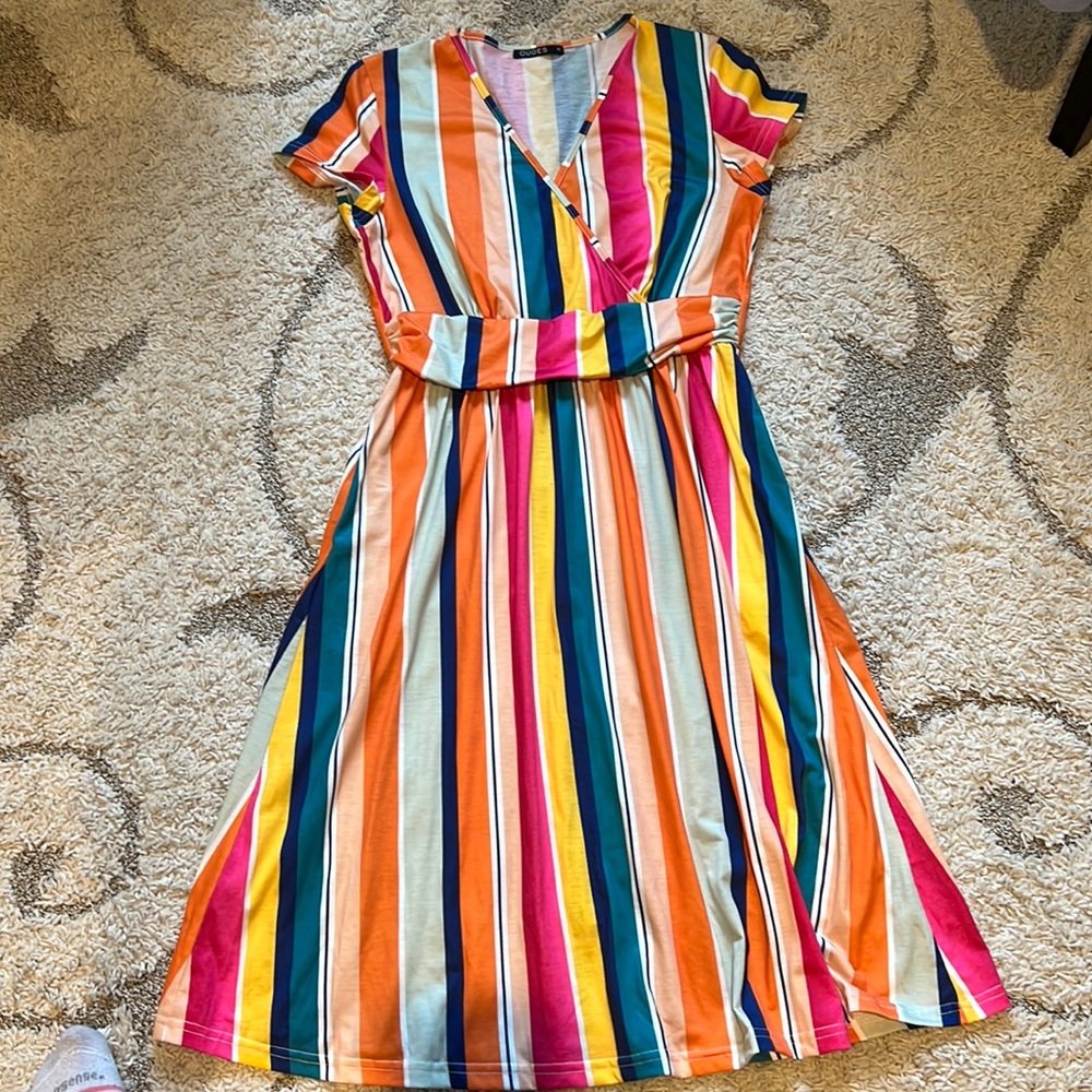 Womens striped dress.